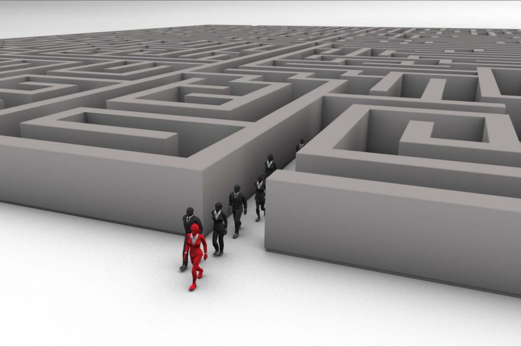 Leadership through a Maze